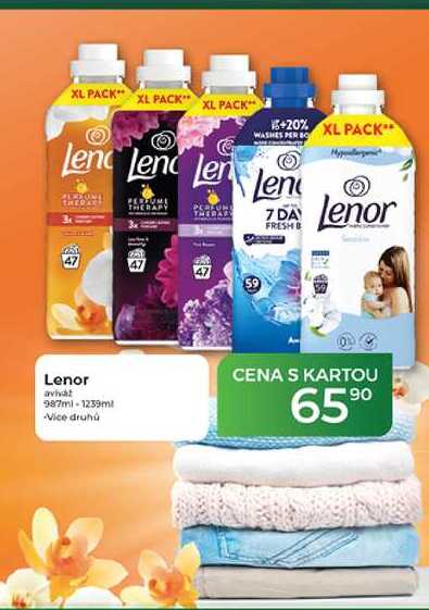 Lenor aviváž 987ml 1239ml Tamda Foods