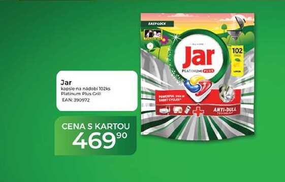 Jar kapsle na nádobi 102ks Platinum Plus Grill Tamda Foods