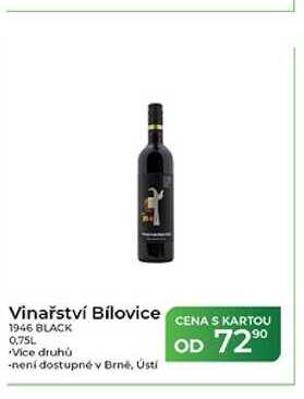 Vinařství Bílovice 1946 BLACK 0,75L