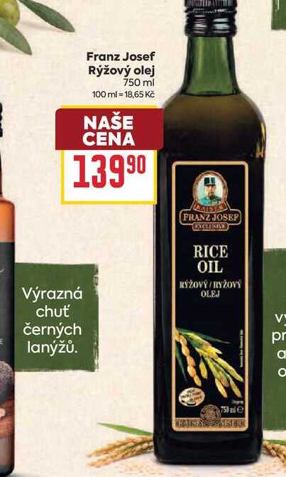 Franz Josef Rýžový olej 750 ml 