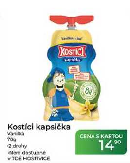 Kostici kapsička Vanilka 70g Tamda Foods