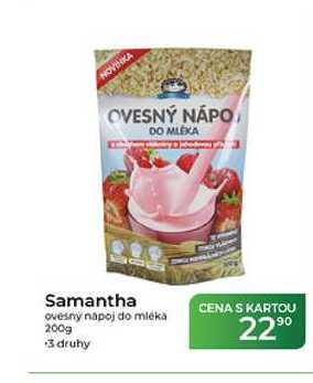 Samantha ovesný nápoj do mléka 200g