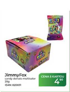 JimmyFox candy donuts multicolor 20g