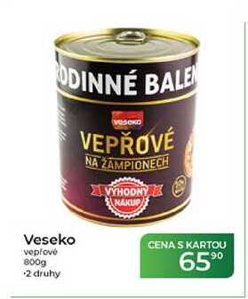 Veseko vepřové 800g