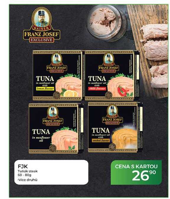 FJK Tuňák steak 60-80g