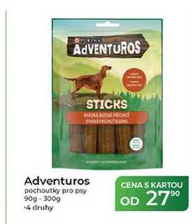 Adventuros pochoutky pro psy 90 g - 300g