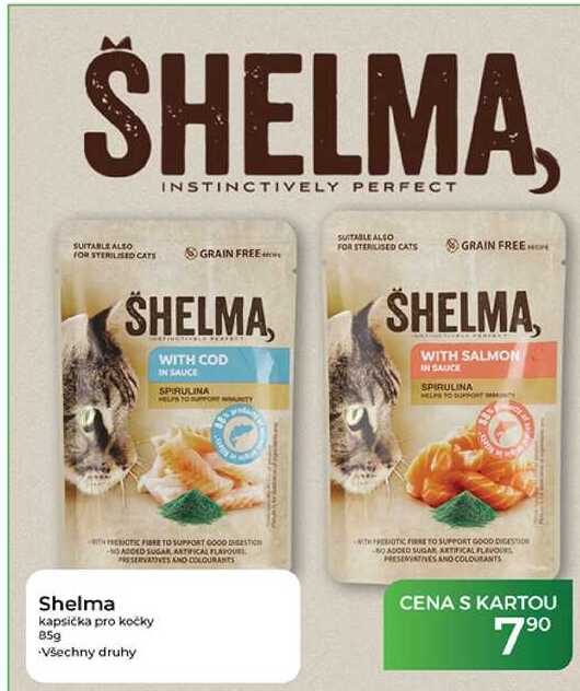 Shelma kapsička pro kočky 85g 