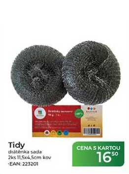 Tidy drátěnka sada 2ks 11,5x4,5cm kov Tamda Foods