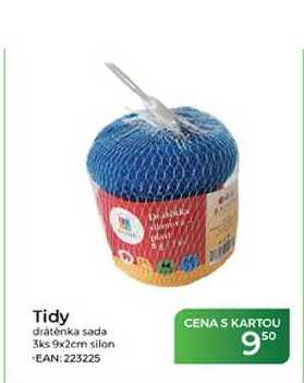 Tidy drátěnka sada 3ks 9x2cm silon Tamda Foods