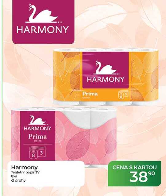 Harmony Toaletni papir 3V 8ks Tamda Foods