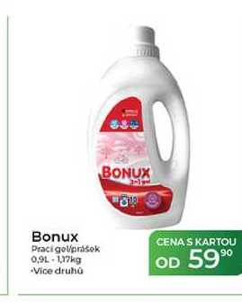 Bonux Praci gel/prášek 0,91-1,17kg Tamda Foods