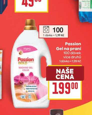 Passion Gel na praní 100 dávek BILLA