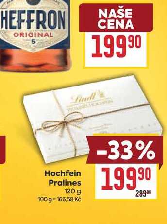 Hochfein Pralines 120 g