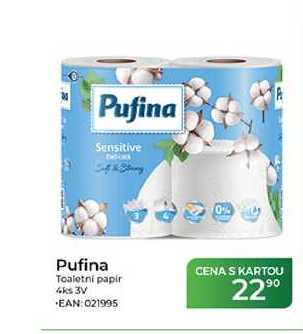 Pufina Toaletni papir 4ks 3V Tamda Foods