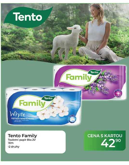 Tento Family Toaletni papir 8ks 2V 18m Tamda Foods