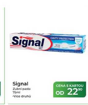Signal Zubní pasta 75ml Tamda Foods