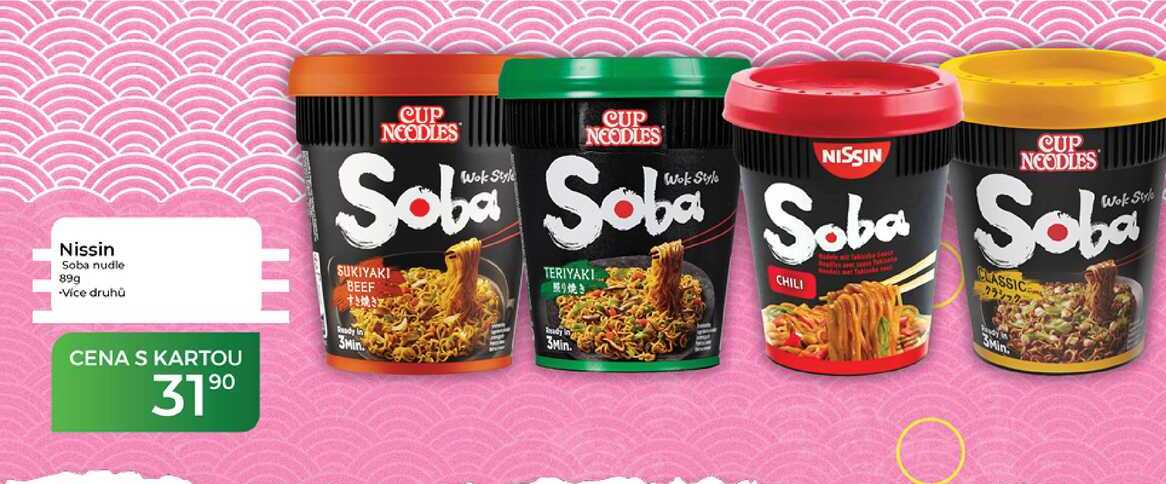 Nissin Soba nudle 89g