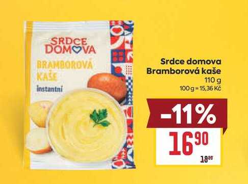 Srdce domova Bramborová kaše 110 g