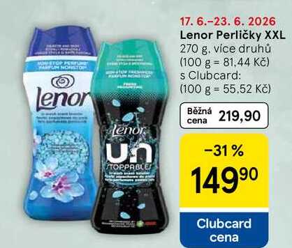 Lenor Perličky XXL, 270 g. více druhů