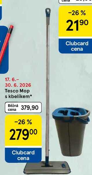 Tesco Mop s kbelíkem Tesco