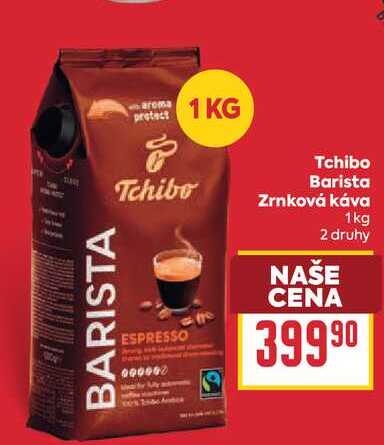 Tchibo Barista Zrnková káva 1kg