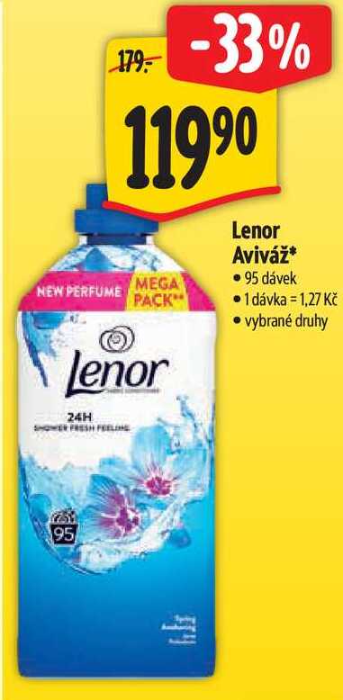 Lenor Aviváž, 95 dávek 