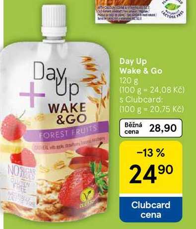 Day Up Wake & Go, 120 g Tesco