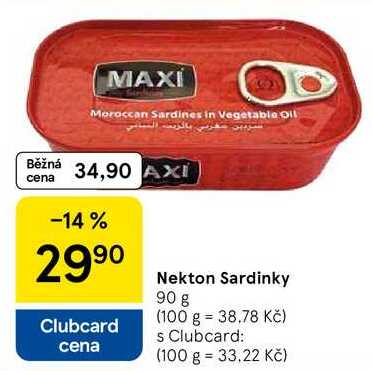 Nekton Sardinky, 90 g