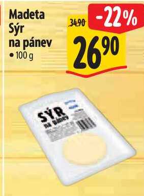 Madeta Sýr na pánev, 100 g
