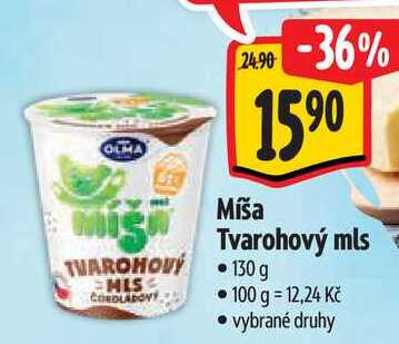 Míša Tvarohový mls, 130 g