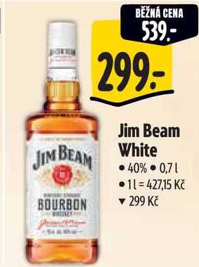 Jim Beam White, 0,7 l