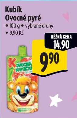 Kubík Ovocné pyré, 100 g