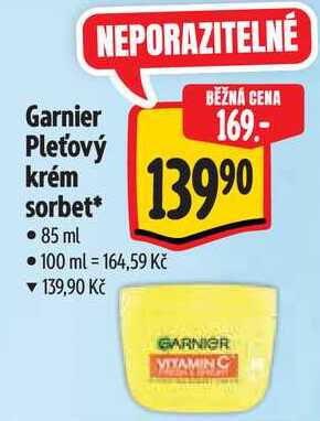 Garnier Pleťový krém sorbet, 85 ml Albert