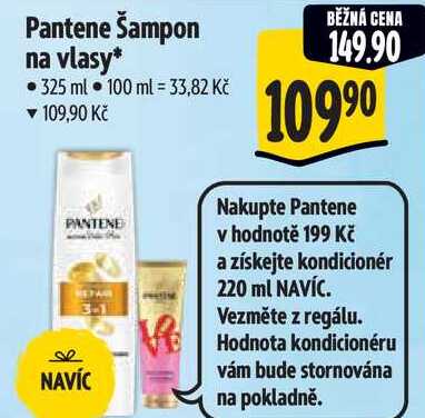 Pantene Šampon na vlasy, 325 ml Albert