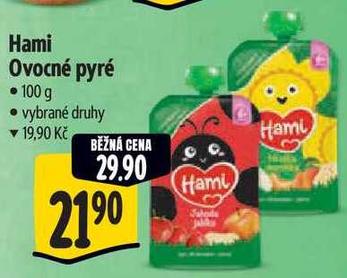 Hami Ovocné pyré, 100 g Albert