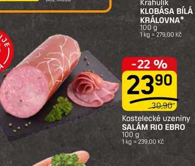 SALÁM RIO EBRO 100 g